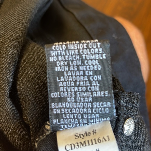 1822 DENIM black jeans sz 10 - Picture 7 of 7